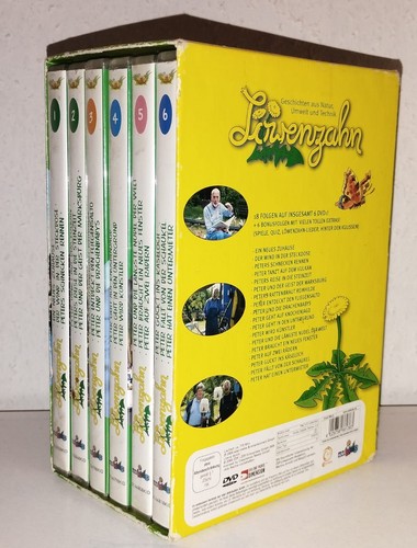Löwenzahn dvd box peter - löwenzahn,